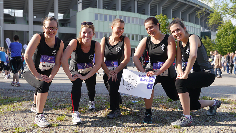 LISI Decathletes partaking in the annual woman's run in Vienna