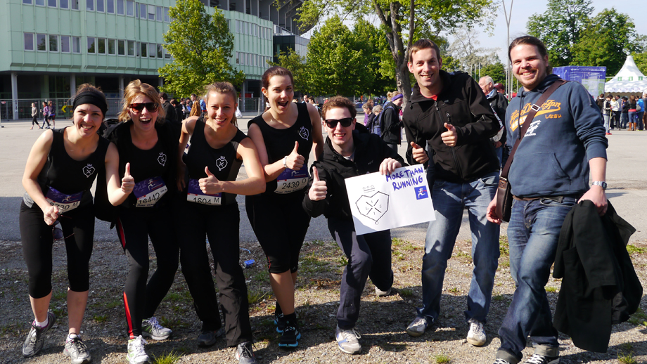 LISI Decathletes partaking in the annual woman's run in Vienna