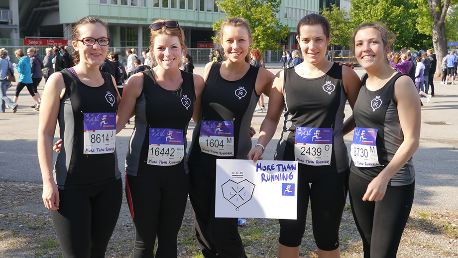 LISI Decathletes partaking in the annual woman's run in Vienna