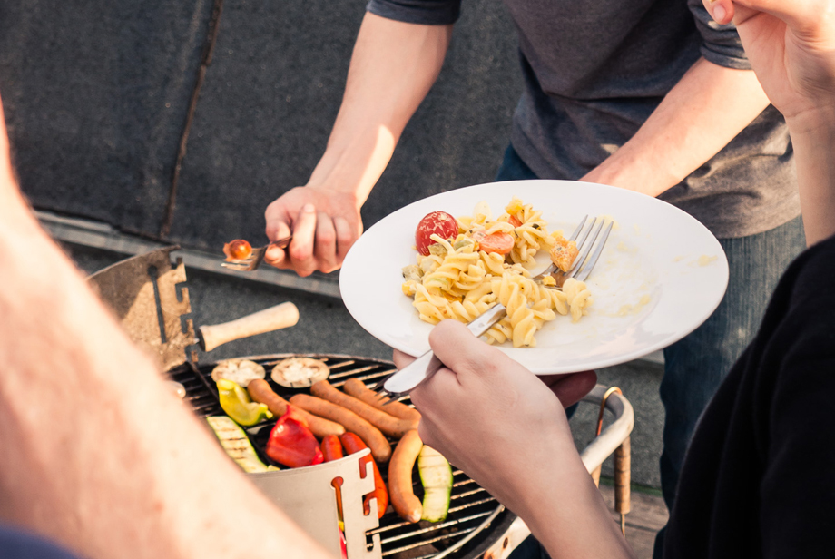 Afternoon grilling and get-together