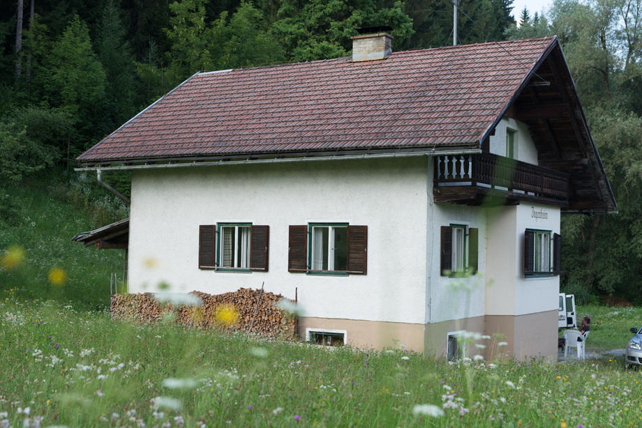 the rustic house in which the Decathletes live